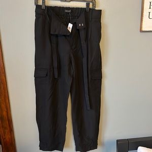Black never been worn banana republic cargo pants